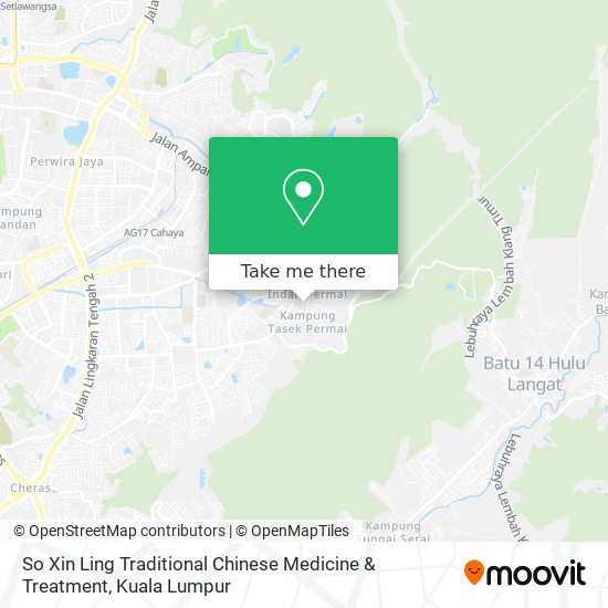 So Xin Ling Traditional Chinese Medicine & Treatment map