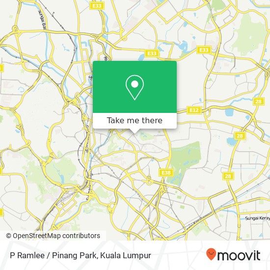 Peta P Ramlee / Pinang Park