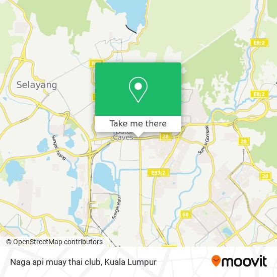 Naga api muay thai club map