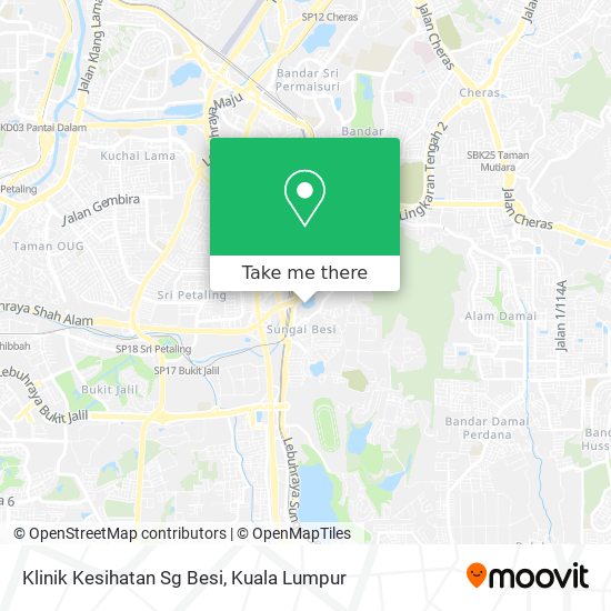 Klinik Kesihatan Sg Besi map