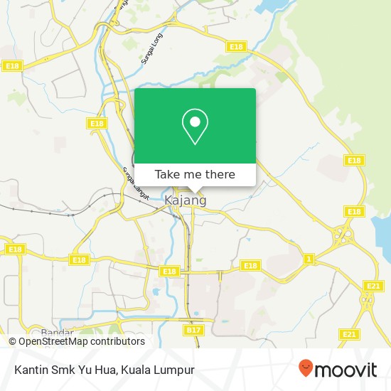 Kantin Smk Yu Hua map