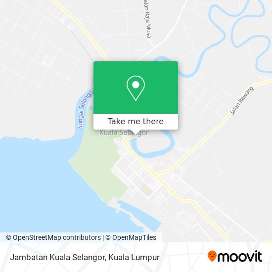 Jambatan Kuala Selangor map