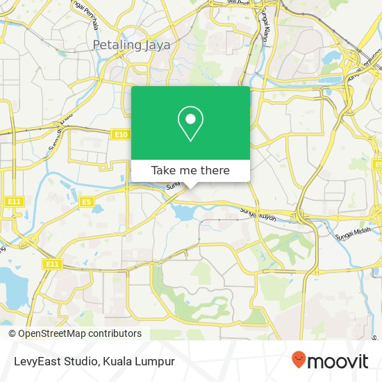 LevyEast Studio map