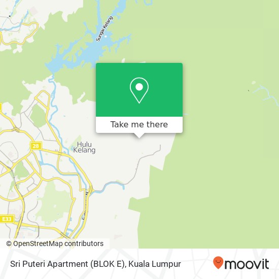 Sri Puteri Apartment (BLOK E) map