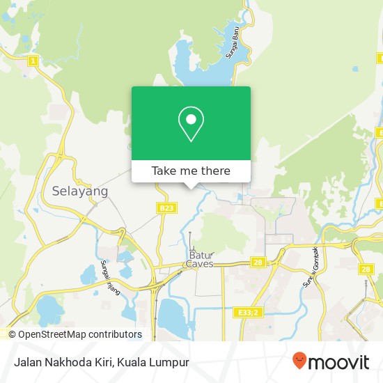Jalan Nakhoda Kiri map