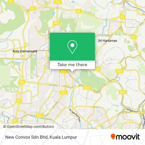 Peta New Convox Sdn Bhd