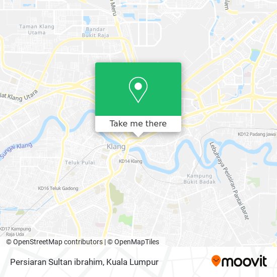 Persiaran Sultan ibrahim map