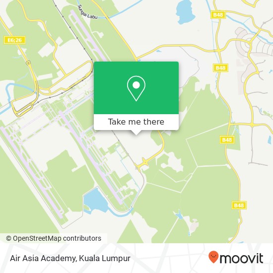 Air Asia Academy map