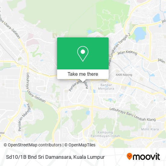 Peta Sd10/1B Bnd Sri Damansara