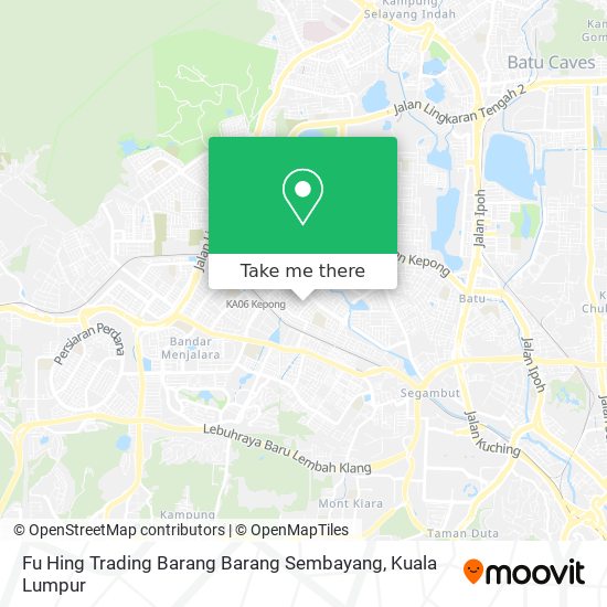 Fu Hing Trading Barang Barang Sembayang map