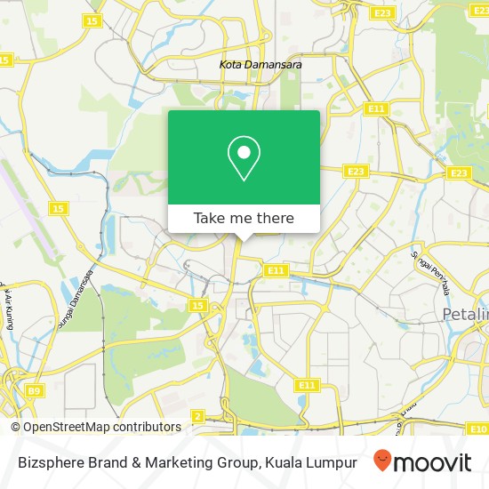 Bizsphere Brand & Marketing Group map