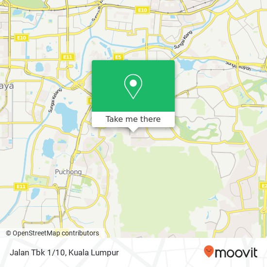 Jalan Tbk 1/10 map