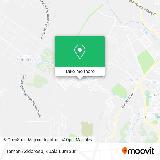 Taman Addarosa map