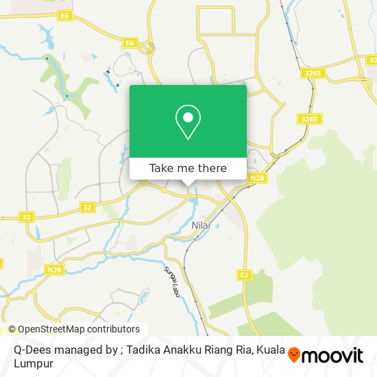 Q-Dees managed by ; Tadika Anakku Riang Ria map