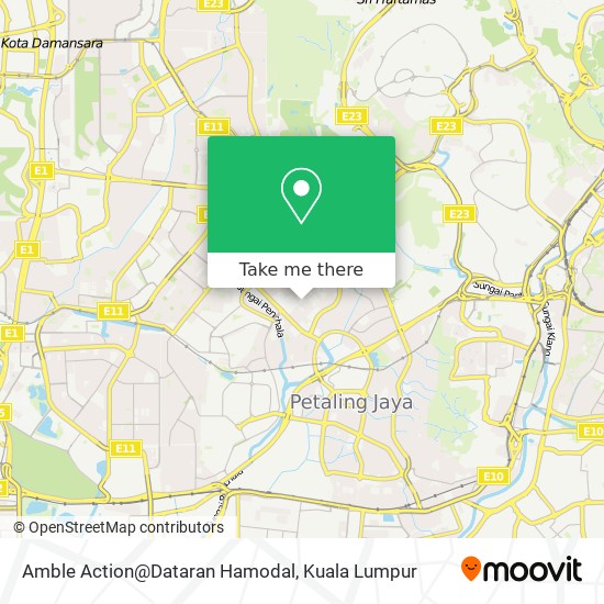 Amble Action@Dataran Hamodal map