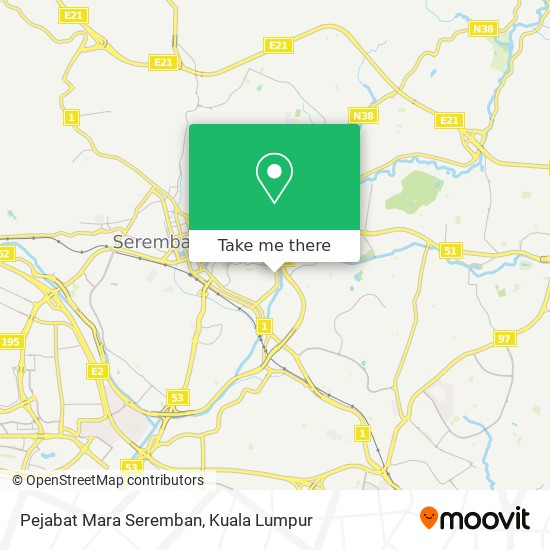 How To Get To Pejabat Mara Seremban In Seremban By Bus Or Train Moovit