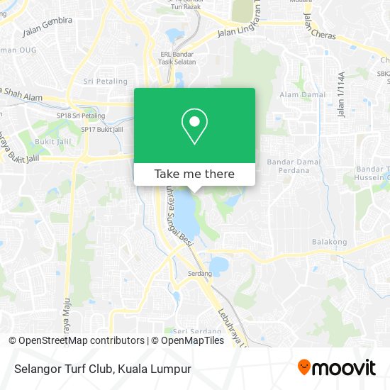 Selangor Turf Club map