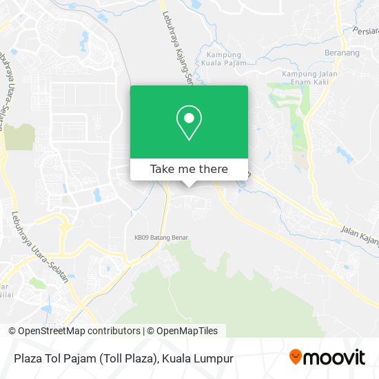 Plaza Tol Pajam (Toll Plaza) map