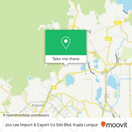 Joo Lee Import & Export Co Sdn Bhd map