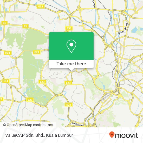 ValueCAP Sdn. Bhd. map