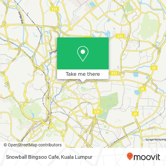 Snowball Bingsoo Cafe map