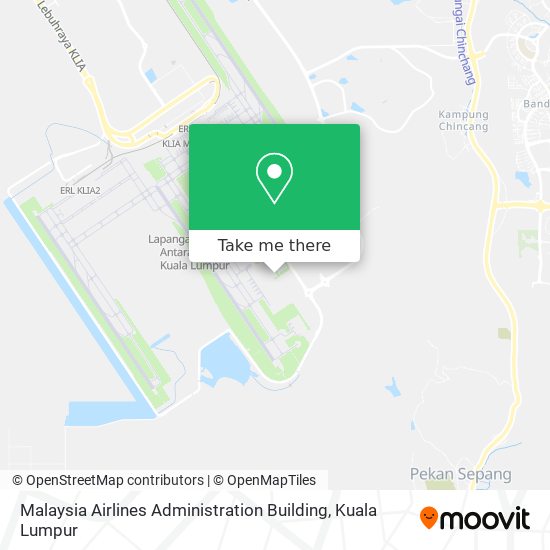 Malaysia Airlines Administration Building map