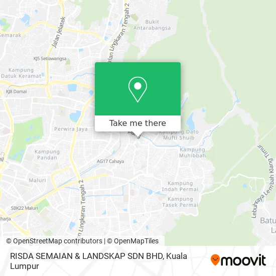 RISDA SEMAIAN & LANDSKAP SDN BHD map