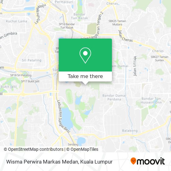 How To Get To Wisma Perwira Markas Medan In Kuala Lumpur By Bus Mrt Lrt Train Or Monorail