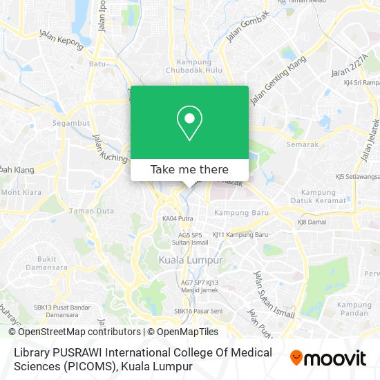 Peta Library PUSRAWI International College Of Medical Sciences (PICOMS)