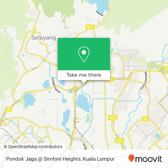 Pondok Jaga @ Simfoni Heights map