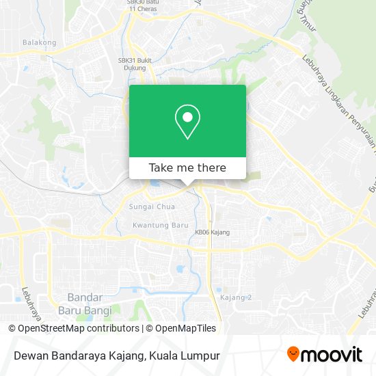 Peta Dewan Bandaraya Kajang