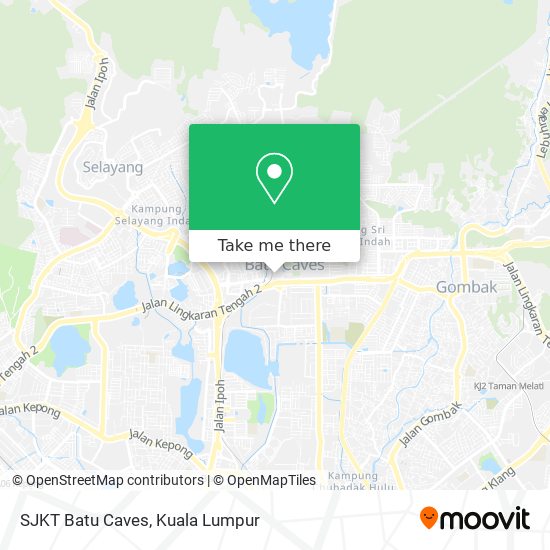 SJKT Batu Caves map