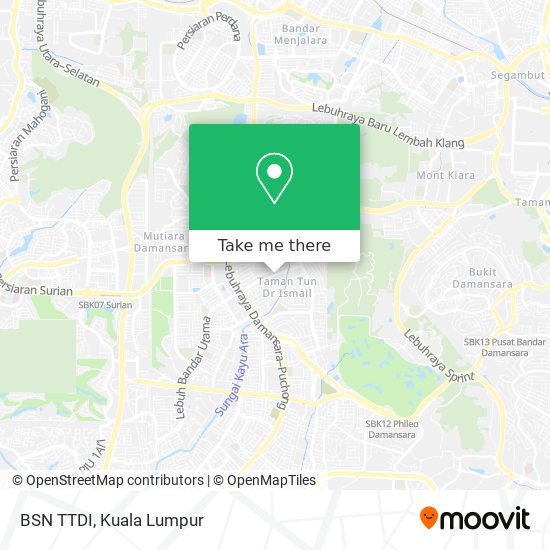 BSN TTDI map