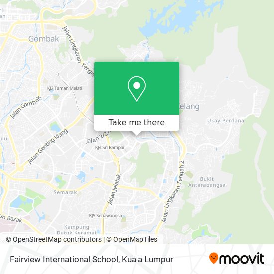 Fairview International School map