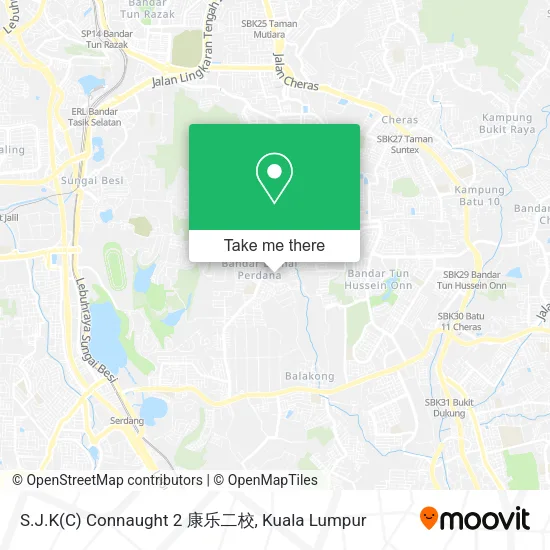 S.J.K(C) Connaught 2 康乐二校 map