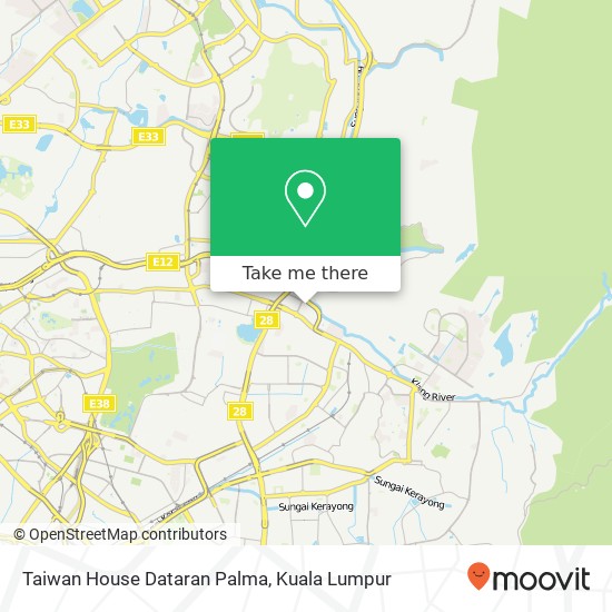 Taiwan House Dataran Palma map