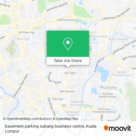 Peta basement parking subang business centre