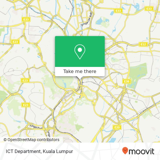 ICT Department map