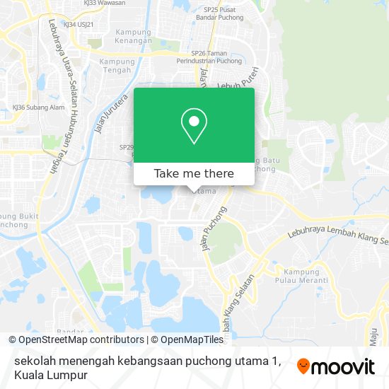 sekolah menengah kebangsaan puchong utama 1 map