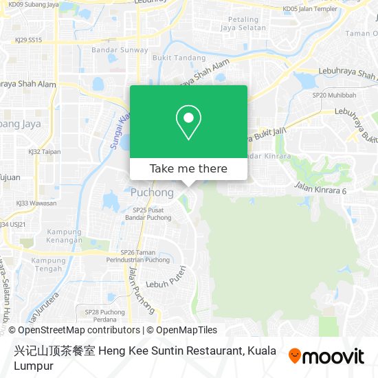 兴记山顶茶餐室 Heng Kee Suntin Restaurant map