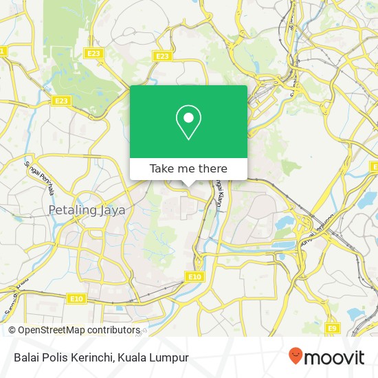 Balai Polis Kerinchi map