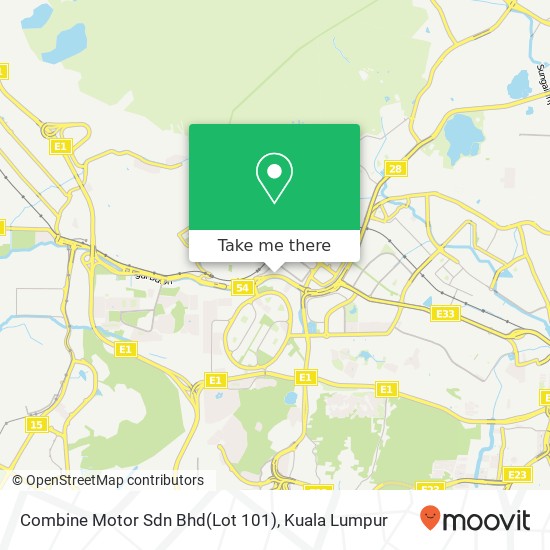 Peta Combine Motor Sdn Bhd(Lot 101)