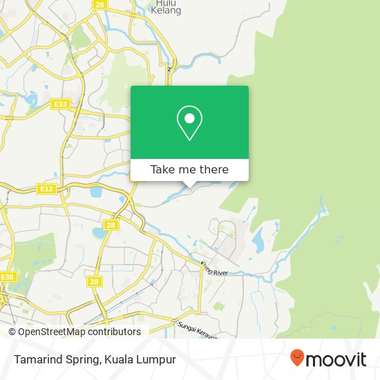 Tamarind Spring map