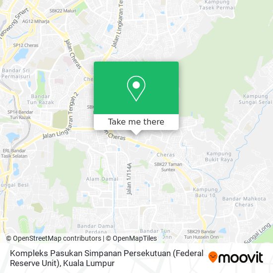 Kompleks Pasukan Simpanan Persekutuan (Federal Reserve Unit) map