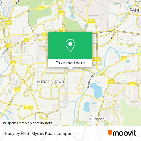 Easy by RHB, Mydin map