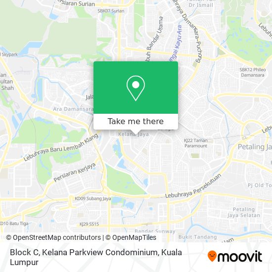Peta Block C, Kelana Parkview Condominium