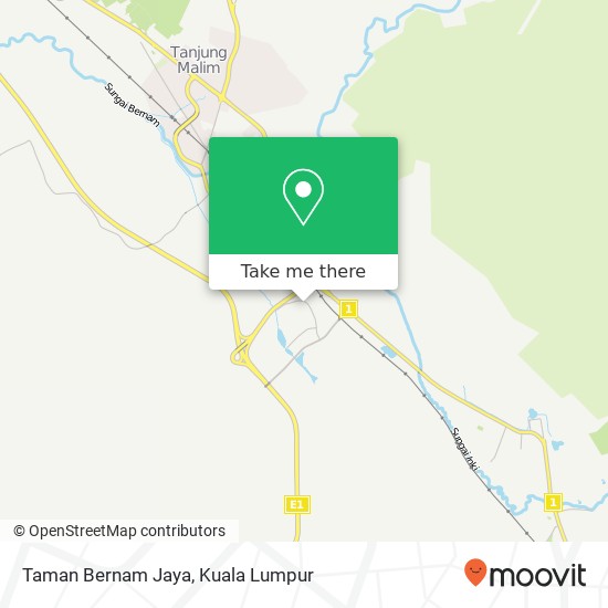 Taman Bernam Jaya map