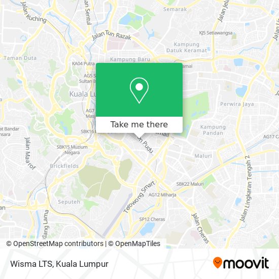 Wisma LTS map