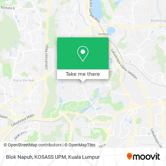 Peta Blok Napuh, KOSASS UPM