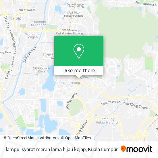 lampu isyarat merah lama hijau kejap map